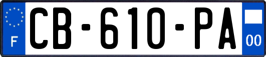 CB-610-PA