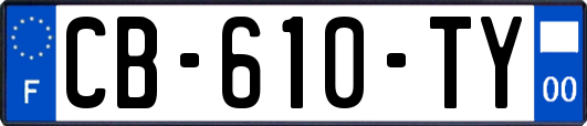CB-610-TY