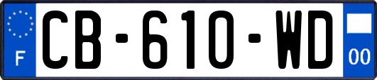 CB-610-WD