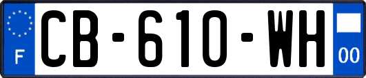 CB-610-WH