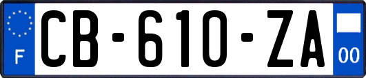 CB-610-ZA