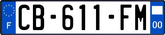 CB-611-FM