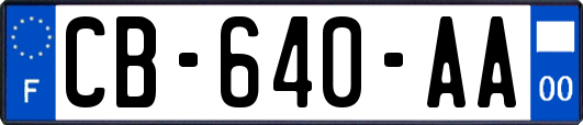 CB-640-AA