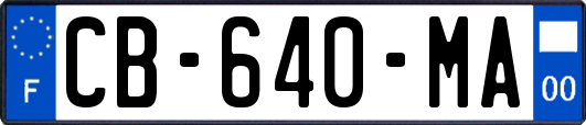 CB-640-MA