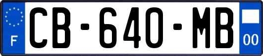 CB-640-MB
