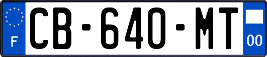 CB-640-MT