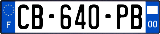 CB-640-PB