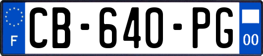 CB-640-PG