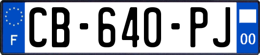 CB-640-PJ