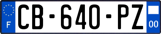 CB-640-PZ