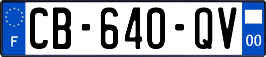 CB-640-QV