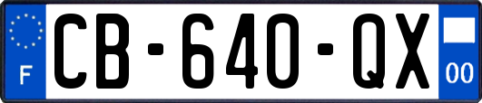 CB-640-QX