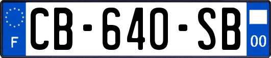 CB-640-SB