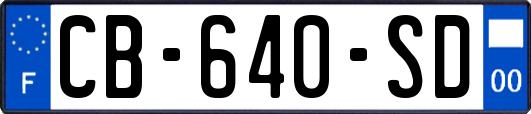 CB-640-SD