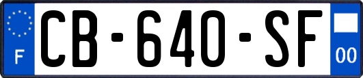 CB-640-SF