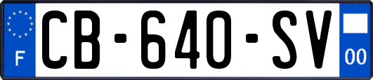 CB-640-SV