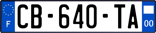 CB-640-TA