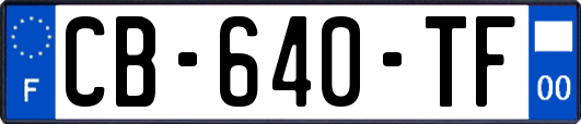 CB-640-TF