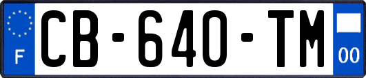 CB-640-TM