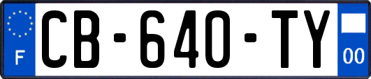 CB-640-TY