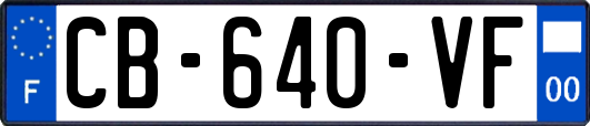 CB-640-VF
