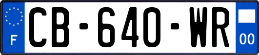 CB-640-WR