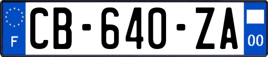 CB-640-ZA