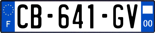 CB-641-GV