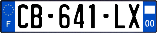 CB-641-LX