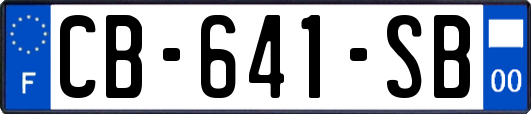 CB-641-SB