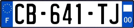 CB-641-TJ