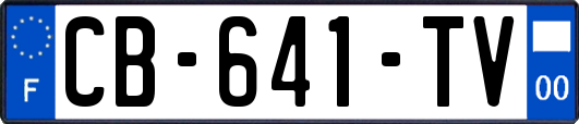 CB-641-TV