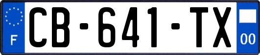 CB-641-TX
