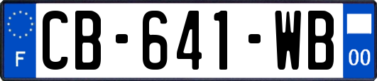 CB-641-WB
