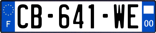 CB-641-WE