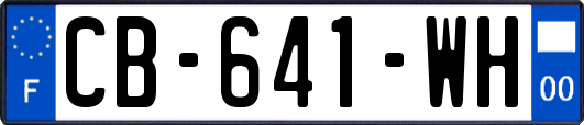 CB-641-WH