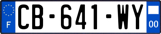 CB-641-WY