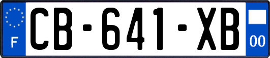 CB-641-XB