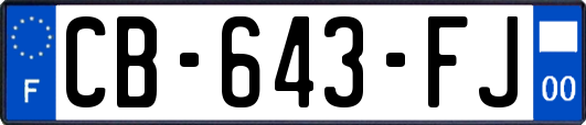 CB-643-FJ