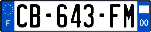 CB-643-FM