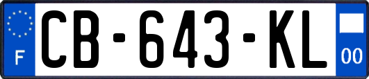 CB-643-KL