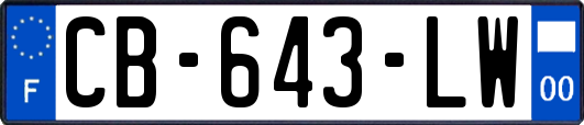 CB-643-LW