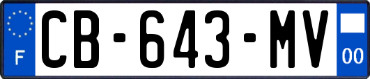 CB-643-MV