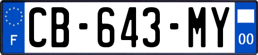 CB-643-MY