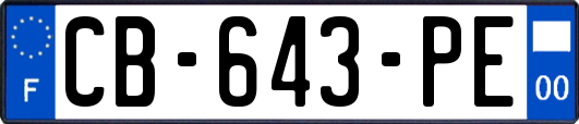 CB-643-PE