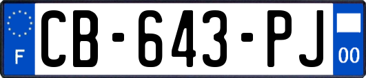 CB-643-PJ