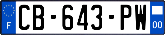 CB-643-PW