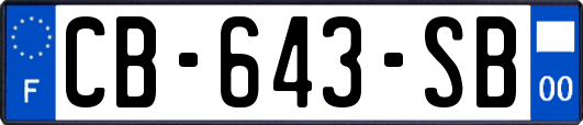 CB-643-SB