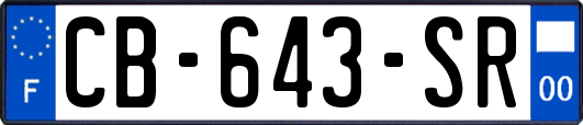 CB-643-SR