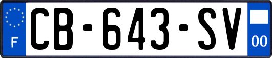 CB-643-SV